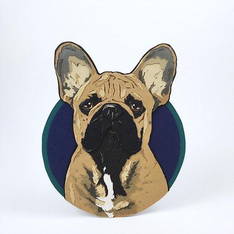 Custom Paper Pet Portrait Custom Paper Pet Portrait
