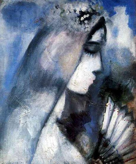 Marc Chagall. Bride With Fan, 1911