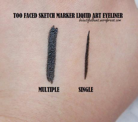 Review: Too Faced Sketch Marker Liquid Eyeliner