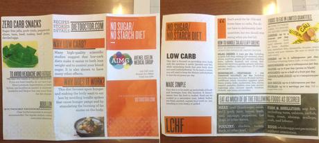 Physician Handing Out Diet Doctor-Inspired Low-Carb Pamphlets