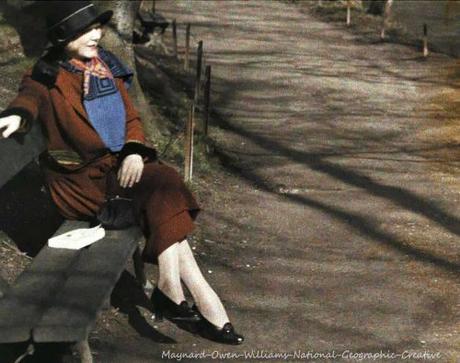 1920s Women in Autochrome Lumiere Color 1920s Women in Autochrome Lumiere Color