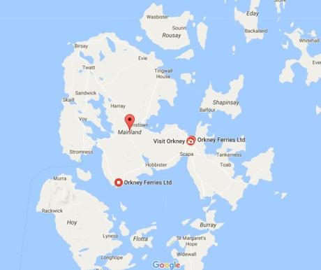 The Top 10 Largest Islands in the UK Orkney Mainland, Scotland - Google Maps