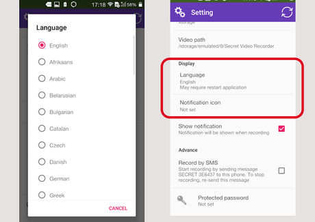 Secret Video Recorder Pro v3.1.7 build 26 APK Secret Video Recorder Pro- screenshot