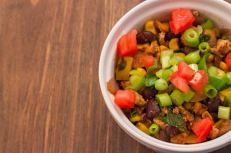 Southwestern Tofu Scramble with Black Beans Southwestern Tofu Scramble with Black Beans
