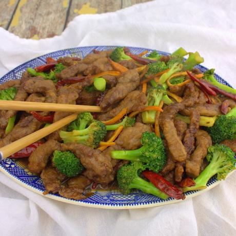 Orange Beef for #SundaySupper Orange beef