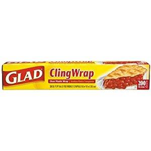 Image: Glad Plastic Wrap - 1 roll - Helps Keep Food Fresh, Clings tight