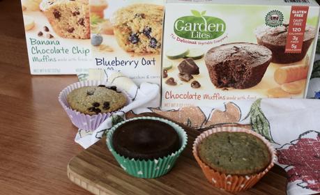 garden lites, chocolate muffins, hooked on veggies, veggie muffins, blogger, food blogger, food , yummy, cooking with veggies, dessert, delicious 