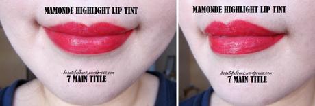 Review: Mamonde Highlight Lip Tint