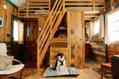 A Tour of “MoonShine,” A Tiny House Cabin at Blue Moon Rising Campground