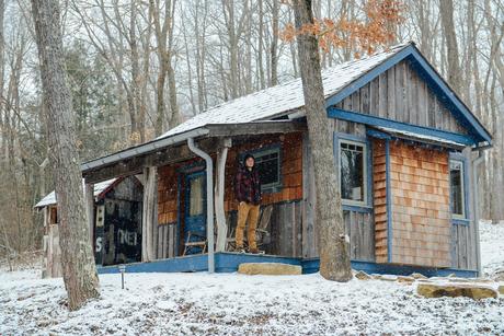 A Tour of “MoonShine,” A Tiny House Cabin at Blue Moon Rising Campground