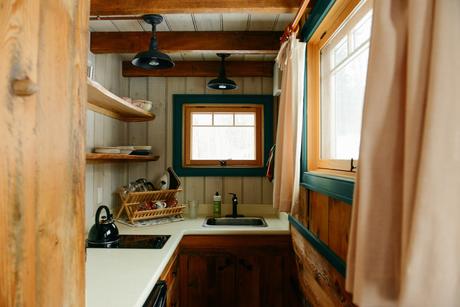 A Tour of “MoonShine,” A Tiny House Cabin at Blue Moon Rising Campground