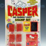 Casper Stamp Set front view including backing card