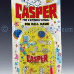 Casper Pin Ball Game front view including backing card.