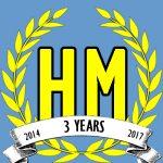 Harvey Mercheum Three Year Anniversary logo image