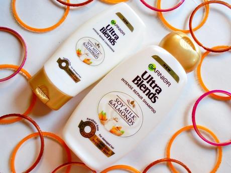 Garnier Ultra Blends Intense Repair Soy Milk & Almonds Shampoo and Conditioner Review
