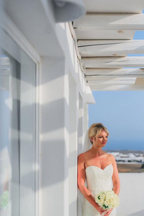 Beautiful Wedding in Santorini | Beverley & Charles
