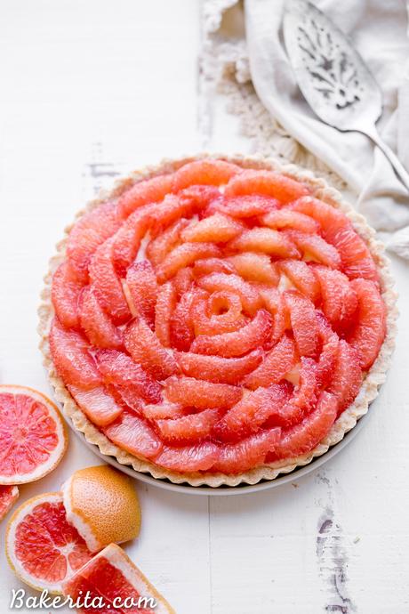 Grapefruit Tart (Gluten Free + Paleo) Grapefruit Tart (Gluten Free + Paleo)
