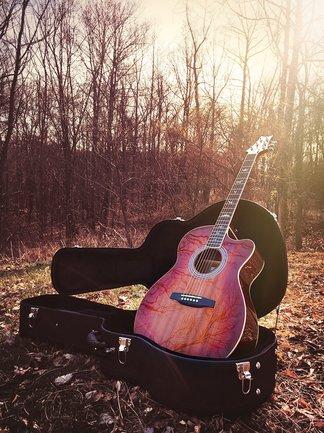 Narrative Story: Melody and music shared with family beneath the stars Picture