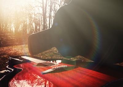 Narrative Story: Melody and music shared with family beneath the stars Narrative Story: Melody and music shared with family beneath the stars