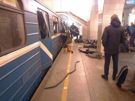 Terror Strikes St Petersburg Metro