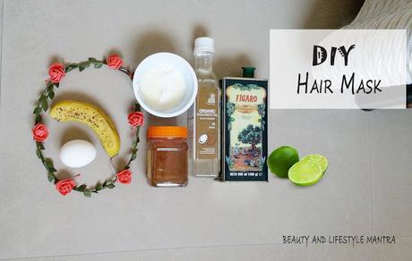DIY : Hair Mask For Dry/ Frizzy Hair DIY : Hair Mask For Dry/ Frizzy Hair
