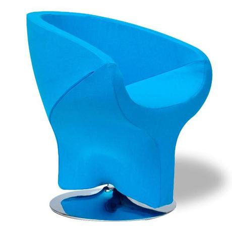 Blue Lounge Chair