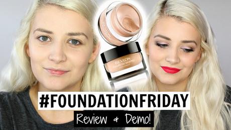#FoundationFriday: Revlon Colorstay Whipped Cream Foundation Review & Demo Video