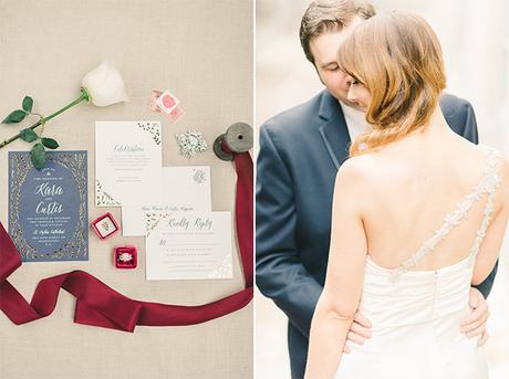 Stylish raspberry and gold wedding Stylish raspberry and gold wedding
