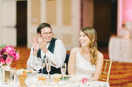 Stylish raspberry and gold wedding Stylish raspberry and gold wedding