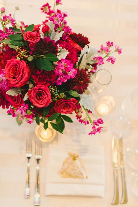 Stylish raspberry and gold wedding Stylish raspberry and gold wedding