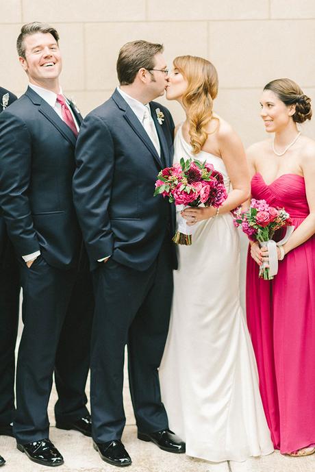 Stylish raspberry and gold wedding Stylish raspberry and gold wedding