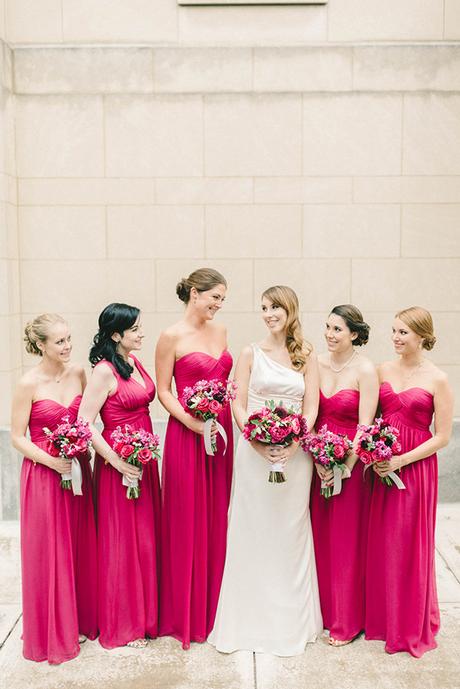 Stylish raspberry and gold wedding Stylish raspberry and gold wedding