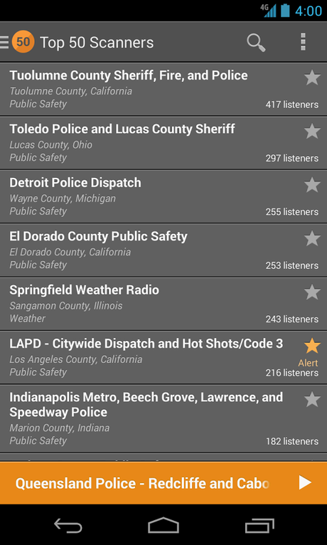 Scanner Radio Pro v6.5.1 APK Scanner Radio Pro - screenshot