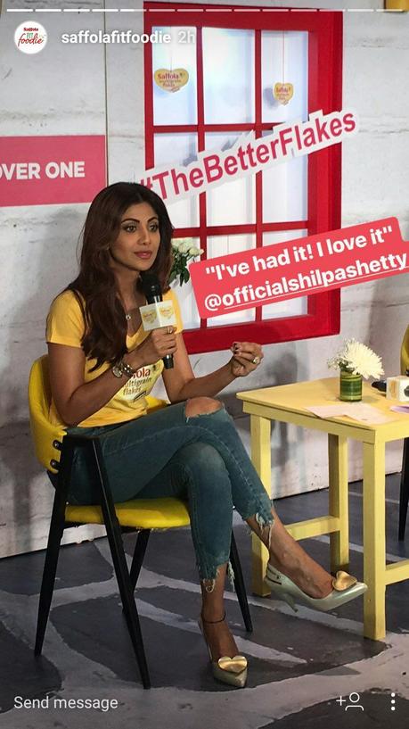 Saffola launches #TheBetterFlakes with fitness celeb Shilpa Shetty and renowned nutritionist Pooja Makhija