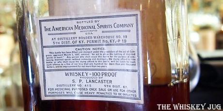 S.P. Lancaster Medicinal Pint Review S P Lancaster Medicinal Pint Label