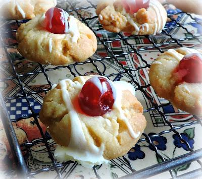 Cherry Almond Cookies