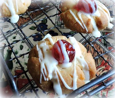 Cherry Almond Cookies