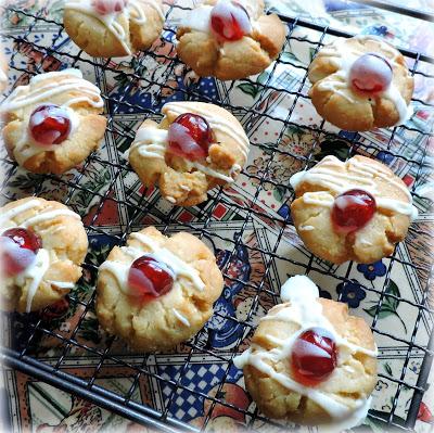 Cherry Almond Cookies