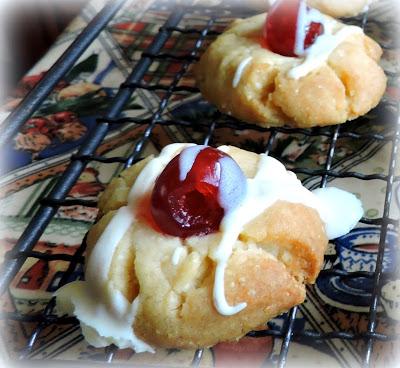 Cherry Almond Cookies