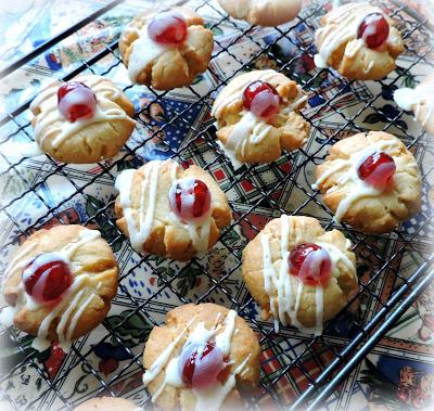 Cherry Almond Cookies