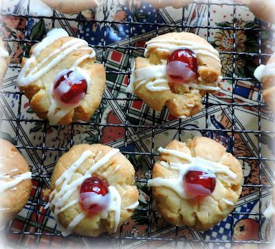 Cherry Almond Cookies