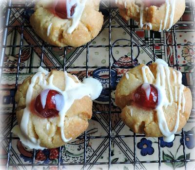 Cherry Almond Cookies