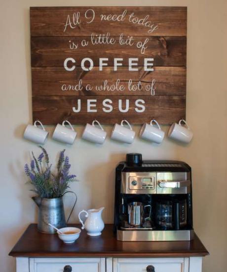 25+ DIY Coffee Bar Ideas for Your Home (Stunning Pictures)
