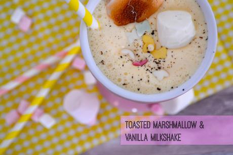 Toasted Marshmallow & Vanilla Milkshake
