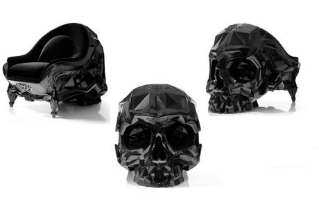 Top 10 Amazing, Weird and Unusual Armchairs Crystal Skull Armchair