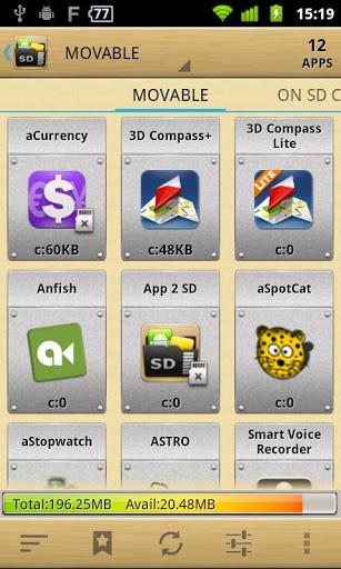 AppMgr Pro III (App 2 SD) v4.08 APK
