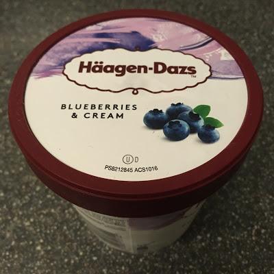 Today's Review: Häagen-Dazs Blueberries & Cream