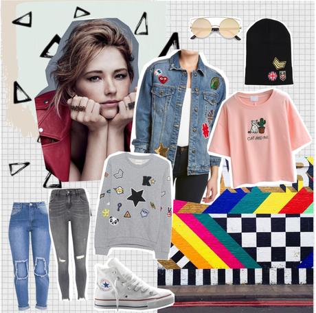 WEEKLY OUTFIT GRID: PLAY WITH PATCHES