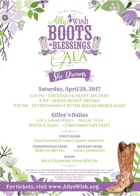Oh So Worthy: Boots and Blessings Gala benefitting Ally's Wish