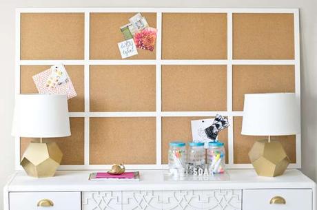 27 DIY Cool Cork Board Ideas, Instalation & Photos